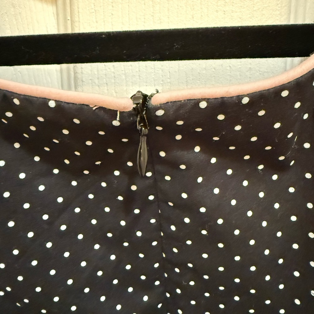 Vintage 2000s Coldwater Creek Black & Pink Midi Cottagecore Dress NWOT - Picture 3 of 6